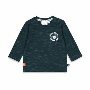 Feetje Langarmshirt Blub Club Marine Melange