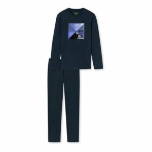 Schiesser Pyjama Tomorrows World indigo