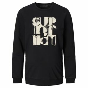 SUPERMOM Pullover Cutler Black