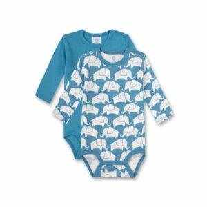 Sanetta Body Elefant Doppelpack türkis