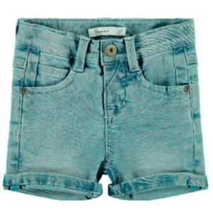 name it Shorts Nmmsofus Dnmbance light blue denim