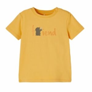 name it T-Shirt NBMDEFAM Ochre