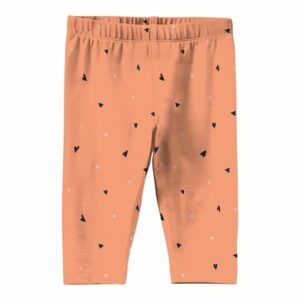 name it Capri Leggings Nmfvivian Cantaloupe hearts