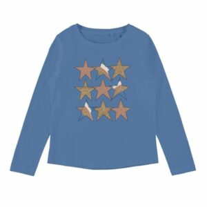 name it Langarmshirt Nmfveen Colony Blue