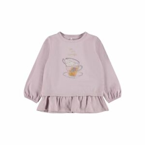 name it Langarmshirt Nmfsafi Mauve Shadows