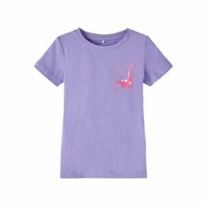 name it T-Shirt Nmfbela Aster Purple