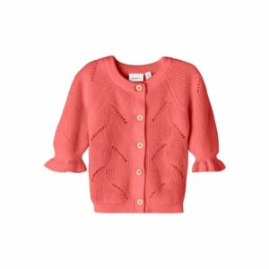 name it Strickjacke Nbfhesol Georgia Peach