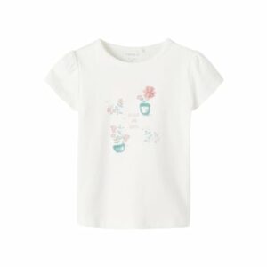 name it T-Shirt Nbfhaily White Alyssum