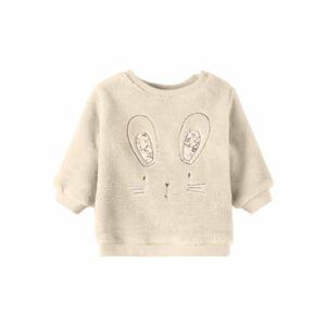 name it Sweatshirt Teddy Nbfnola Buttercream