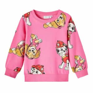 name it Sweatshirt Paw Patrol Nmfosba Sangria Sunset