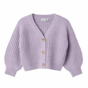 name it Strickjacke Nmfvalea Orchid Petal