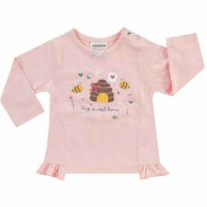 JACKY Langarmshirt BEE HAPPY rosa