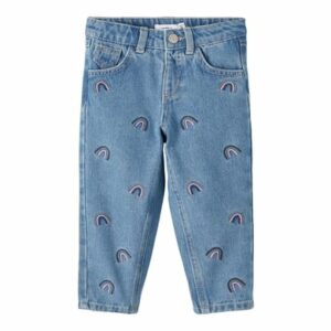 name it Mom Jeans Nmfbella Medium Blue Denim