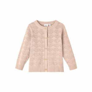 name it Strickjacke Nmfdesolle Créme De Pêche