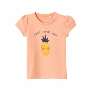 name it T-Shirt Nbffanna Peach Nectar