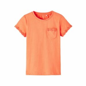 name it T-Shirt Nmffabienne Coral