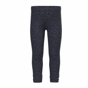 name it Fleece Leggings Dark Sapphire Dots