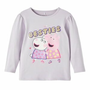 name it Langarmshirt Peppa Pig Nmfnora Orchid Petal