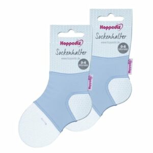 Hoppediz Sockenhalter Hop-Soxx 2-er Set blau