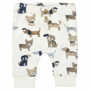 STACCATO Leggings offwhite dog gemustert