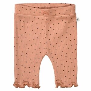 Staccato Leggings peach gemustert