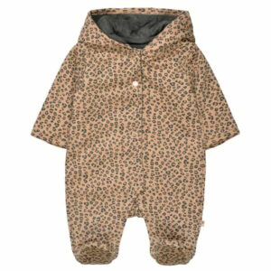 Staccato Overall wattiert soft camel gemustert