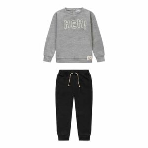 Minoti Set Pullover + Sweathose grau