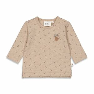 Feetje Sweatshirt Nuts About You Taupe melange