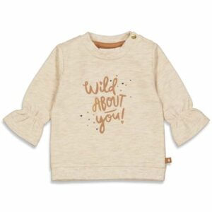 Feetje Sweatshirt Wild At Heart Offwhite Melange