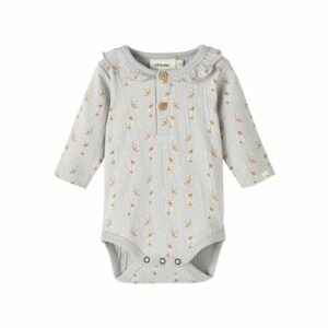 Lil'Atelier Langarmbody Nbfdida Harbor Mist