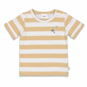 Feetje T-Shirt Ringel Beach Days Sand Melange