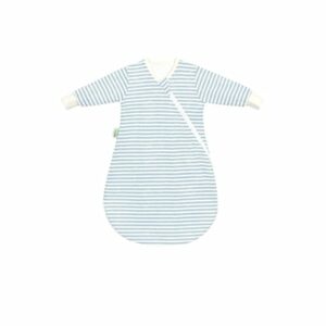 odenwälder Unterzieh-BabyNest Jersey stripes bleu 50 - 70 cm