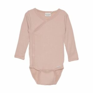 Minymo Wickelbody Rib Misty Rose