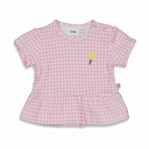 Feetje Peplum-Shirt Cotton Candy Lila