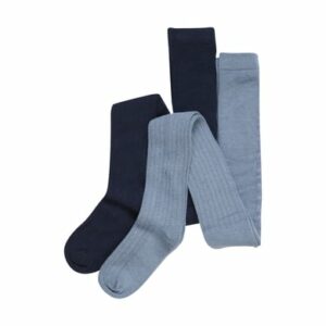 Minymo Strumpfhose 2er Pack Dark Navy