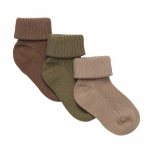 Minymo Babysocken 3er Pack Dried Herbs