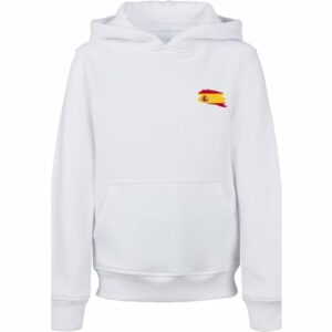 F4NT4STIC Hoodie Spain Spanien Flagge weiß