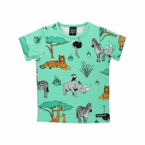 Villervalla Shirt Kurzarm Safari Pear grün