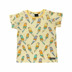 Villervalla Shirt Kurzarm Budgie LGT Lemon gelb