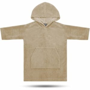 normani Kinder langarm Poncho Pichilemu Beige