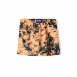 MINOTI Badeshorts Orange/Schwarz