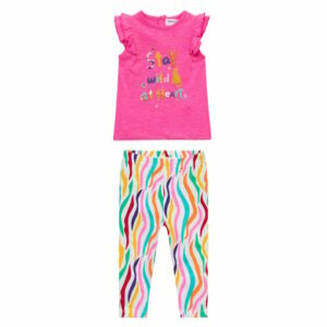 MINOTI T-Shirt und Leggings im Set Rosa