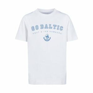 F4NT4STIC T-Shirt Go Baltic Knut & Jan Hamburg weiß