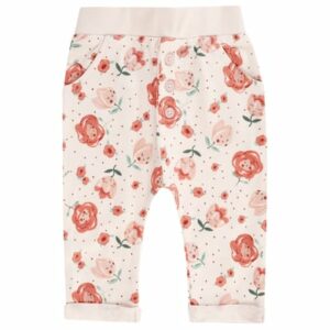 JACKY Sarouelhose MIDSUMMER off-white/ rosa gemustert