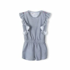 MINOTI Jumpsuit Weiß/Blau