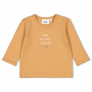 Feetje Langarmshirt Tiny Roar Camel