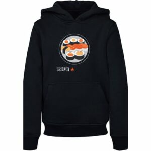 F4NT4STIC Hoodie Sushi Japan schwarz