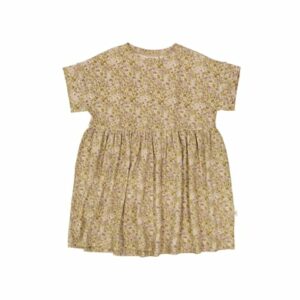 Wheat Jersey-Kleid Emilie Fossil Flowers