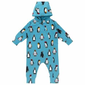 Villervalla Overall Penguin Blau