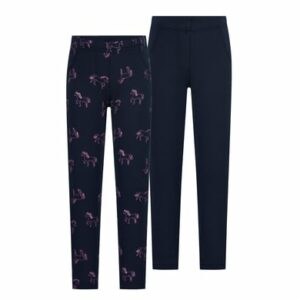 Salt and Pepper Leggings 2er Set Thermo multi